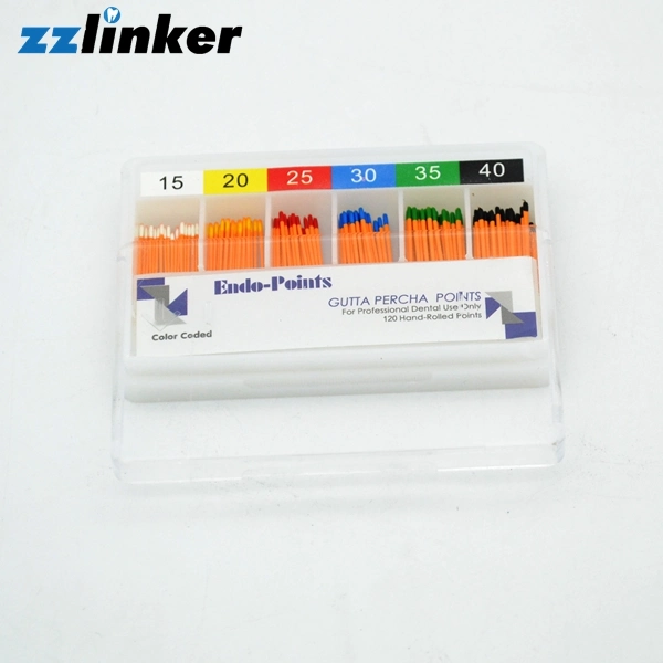 LK-R11 02 Taper 15-40# 45-80# ISO Universal Dental Endodontic Gutta Percha Points Materials Price