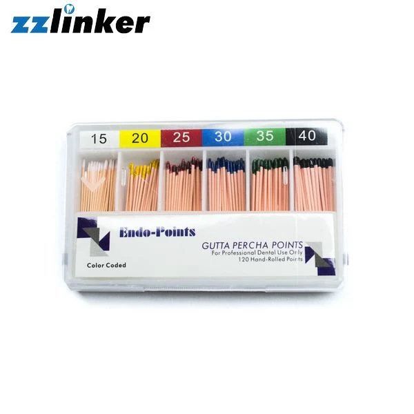 LK-R11 02 Taper 15-40# 45-80# ISO Universal Dental Endodontic Gutta Percha Points Materials Price